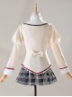 Puella Magi Madoka Magica Halloween Cosplay Madoka Kaname School Uniforms Costume Updated Version Full Set
