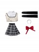 Puella Magi Madoka Magica Halloween Cosplay Homura Akemi School Uniforms Costume Updated Version Full Set
