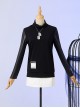 Arknights Game Halloween Cosplay Texas Cold Winter Messenger Skin Costume Full Set