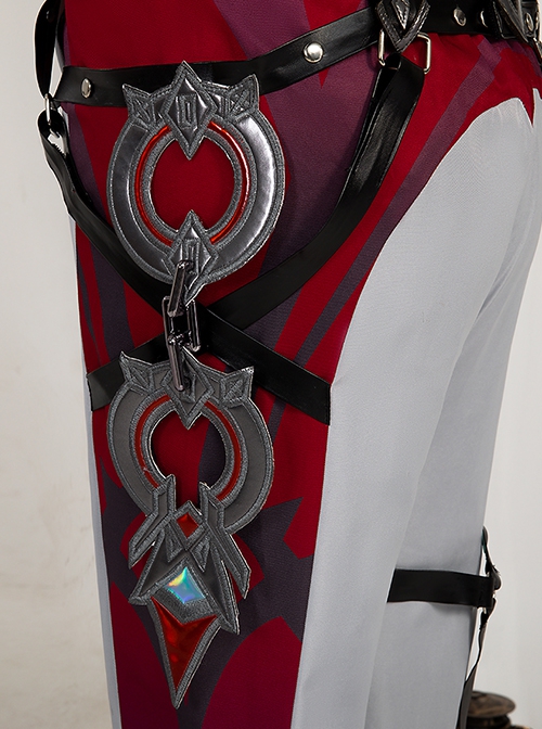 Game Genshin Impact Halloween Cosplay Wriothesley Costume Full Set