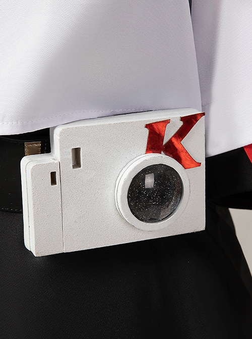 Game Honkai Star Rail KFC Collaboration Halloween Cosplay March 7th Outfit Costume Full Set