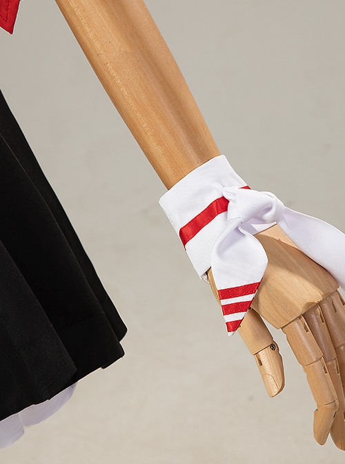 Game Honkai Star Rail KFC Collaboration Halloween Cosplay March 7th Outfit Costume Full Set