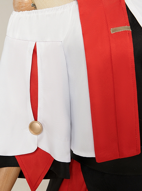 Game Honkai Star Rail KFC Collaboration Halloween Cosplay March 7th Outfit Costume Full Set
