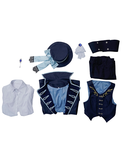 Game Reverse 1999 Halloween Cosplay Vertin Original Outfit Costume Full Set