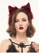 Gothic Style Sexy Plush Cute Cat Ears Red Personality Female Headdress