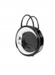Punk Style Fashion 3D Moon Skull Print Black Devil Backpack