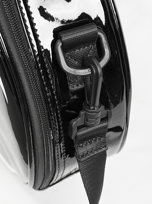 Punk Style Fashion 3D Moon Skull Print Black Devil Backpack