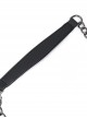 Gothic Style Personalized Five Pointed Star Embossed Shoulder Strap Black Shoulder Strap Crossbody Bag