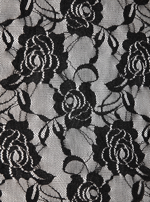 Gothic Style Soft Faux Rabbit Fur Fabric Winter Warm Exquisite Lace Trim Plush Black Hooded Long Cloak