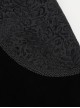 Punk Style Handsome Vertical Stripes Personalized Metal Ring Perforated Black Lapel Jacket