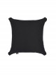 Punk Style Personality Old Metal Eyelet Rope Middle Cross Shape Black And Red Cracked Leather Pillow