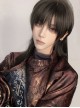 Chinese Style Brown Hanfu Retro Hair Clip High Ponytail Quadratic Element Broken Bangs Ouji Fashion Short Wig