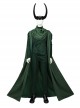 Loki Season 2 Halloween Cosplay Loki Laufeyson God Suit Accessories Black Headwear