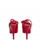 Movie Love Actually Halloween Cosplay Retro Style Christmas Red Accessories Red High Heel Shoes