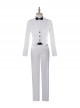 Game Light And Night Halloween Cosplay Sariel Anniversary Wedding Card Sealed With A Kiss Costume White Suit Full Set