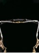 Dream Galaxy Series Chinese Style Tang Dynasty Noble Gorgeous Exotic Blue Gemstone Classic Lolita Necklace