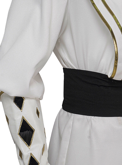 Mighty Morphin Power Rangers Halloween Cosplay White Ranger Tommy Oliver Edition Costume Set Without Shoes