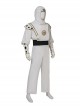 Mighty Morphin Power Rangers Halloween Cosplay White Ranger Tommy Oliver Edition Costume Set Without Shoes