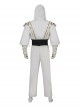 Mighty Morphin Power Rangers Halloween Cosplay White Ranger Tommy Oliver Edition Costume Set Without Shoes