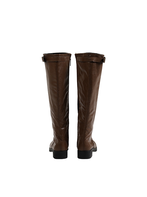Game Resident Evil 4 Remake Halloween Cosplay Ashley Graham Accessories Brown Boots