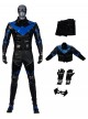 Game Gotham Knights Halloween Cosplay Nightwing Costume Set Without Shoes
