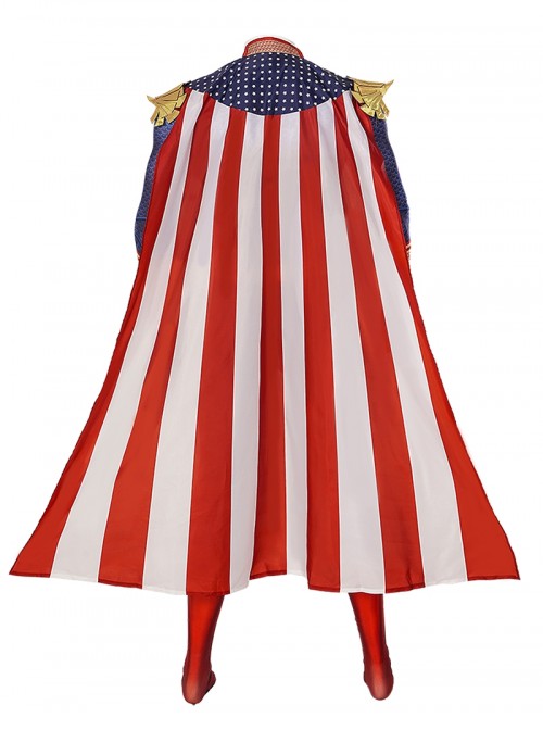 The Boys Halloween Cosplay Homelander Costume Bodysuit Full Set