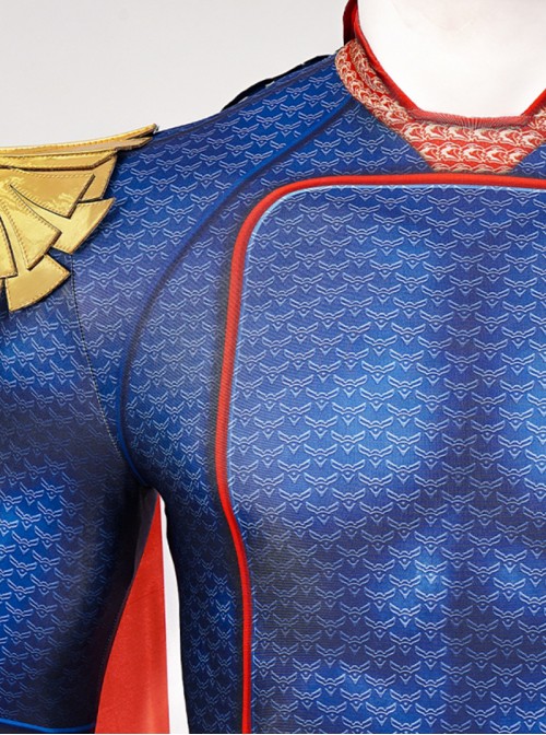 The Boys Halloween Cosplay Homelander Costume Bodysuit Full Set