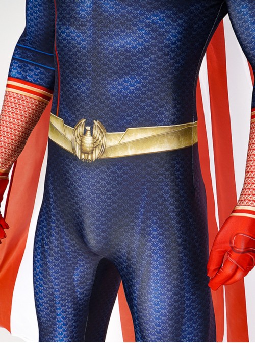 The Boys Halloween Cosplay Homelander Costume Bodysuit Full Set