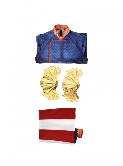 The Boys Halloween Cosplay Homelander Costume Bodysuit Full Set