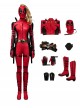 Deadpool & Wolverine Halloween Cosplay Female Deadpool Bodysuit High-End Version Costume Set Without Prop Swords Without Prop Guns