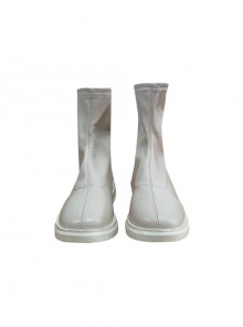 Game Star Wars Halloween Cosplay Padme Amidala Queen White Battle Suit Accessories White Boots