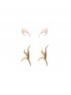The Legend Of Vox Machina Halloween Cosplay Keyleth Accessories Props Antlers And Ears