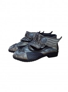 Thor Halloween Cosplay Female Thor Jane Foster Battle Suit Accessories Silver Boots