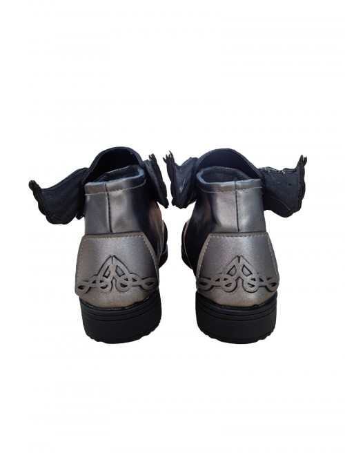 Thor Halloween Cosplay Female Thor Jane Foster Battle Suit Accessories Silver Boots