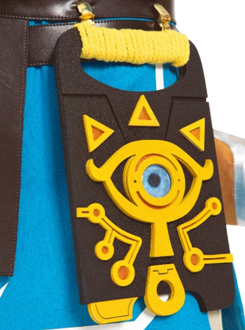 The Legend Of Zelda Halloween Cosplay Link Blue Champion's Tunic Suit Costume Set Without Shoes