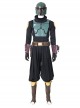 The Mandalorian Season 2 Halloween Cosplay Boba Fett Accessories Yellow Knee Guards