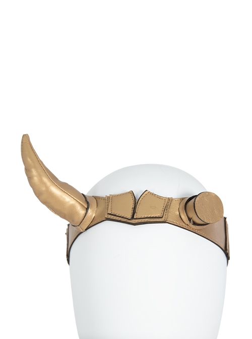 TV Drama Loki Halloween Cosplay Female Loki Sylvie Lushton Accessories Golden Headwear