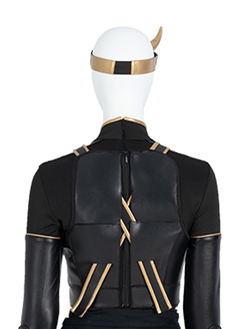 TV Drama Loki Halloween Cosplay Female Loki Sylvie Lushton Accessories Golden Headwear