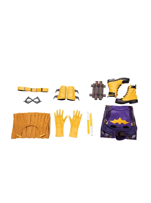 Game Batman Gotham Knights Halloween Cosplay Batwoman Battle Suit Costume Set