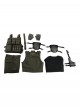 Resident Evil 3 Remake Biohazard RE 3 Halloween Cosplay Carlos Oliveira Costume Set