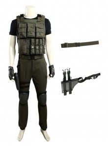 Resident Evil 3 Remake Biohazard RE 3 Halloween Cosplay Carlos Oliveira Accessories Belt And Holster Components