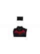 TV Drama Batwoman 2019 Halloween Cosplay Kate Kane Black Battle Suit Costume Black Bodysuit And Scarf