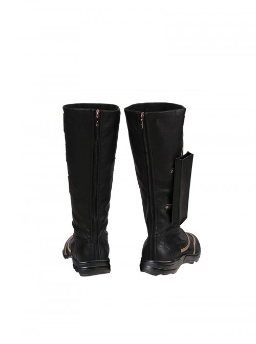 Avengers Endgame Halloween Cosplay Hawkeye Clint Barton Accessories Black Boots