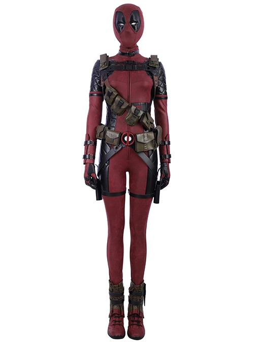 Comics Lady Deadpool Halloween Cosplay Wanda Wilson Accessories Belt And Holsters Components