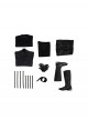 Star Wars The Last Jedi Halloween Cosplay Kylo Ren Costume Black Cloak Full Set