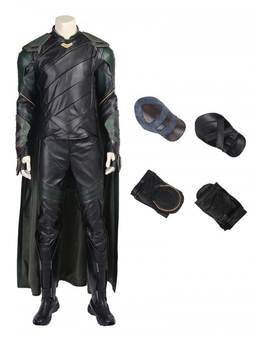 Thor Ragnarok Halloween Cosplay Loki Battle Suit Accessories Gloves And Wrist Guards