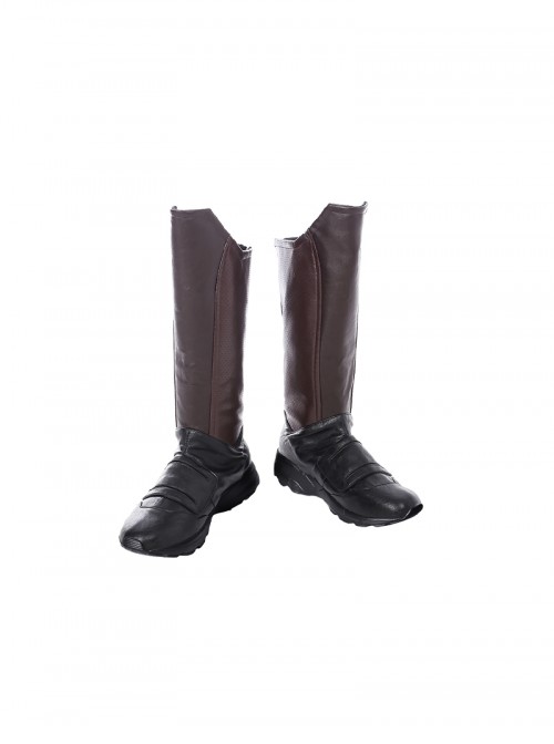 Guardians Of The Galaxy Vol 2 Halloween Cosplay Star-Lord Peter Jason Quill Red Long Windbreaker Suit Accessories Boots And Leg Guards