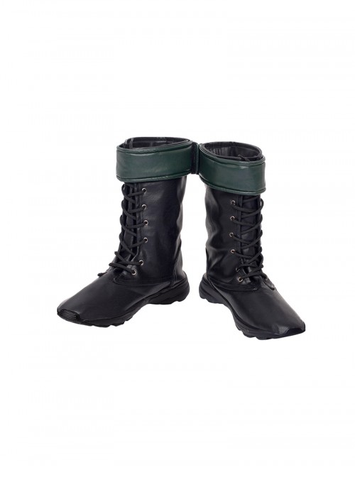 Arrow Season 5 Halloween Cosplay Oliver Queen Accessories Black Boots