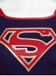 Supergirl Halloween Cosplay Kara Zor-El Costume Navy Blue Bodysuit