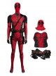 Deadpool & Wolverine Halloween Cosplay Deadpool Printed Version Costume Bodysuit Set Without Props